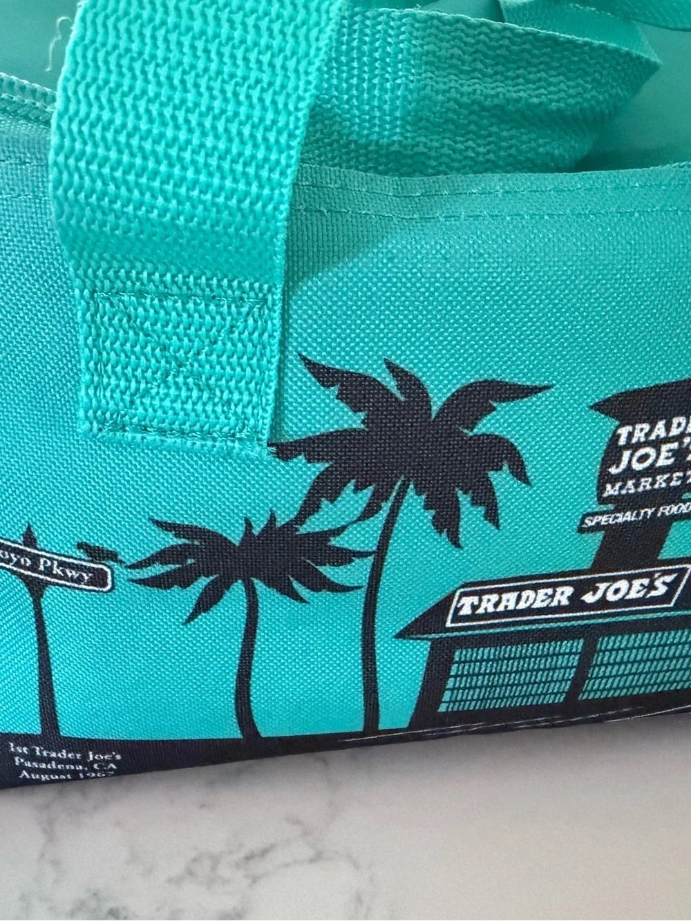 TWO Trader Joe’s Mini insulated bag - Green / Teal